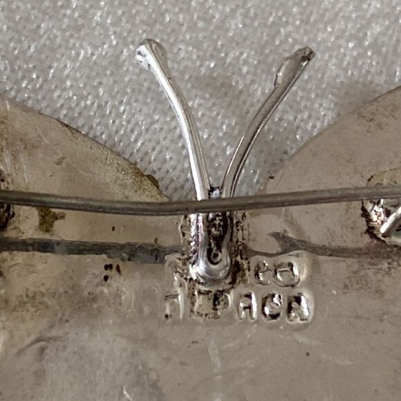 Mexican  butterfly  pin - Picture 3 of 3